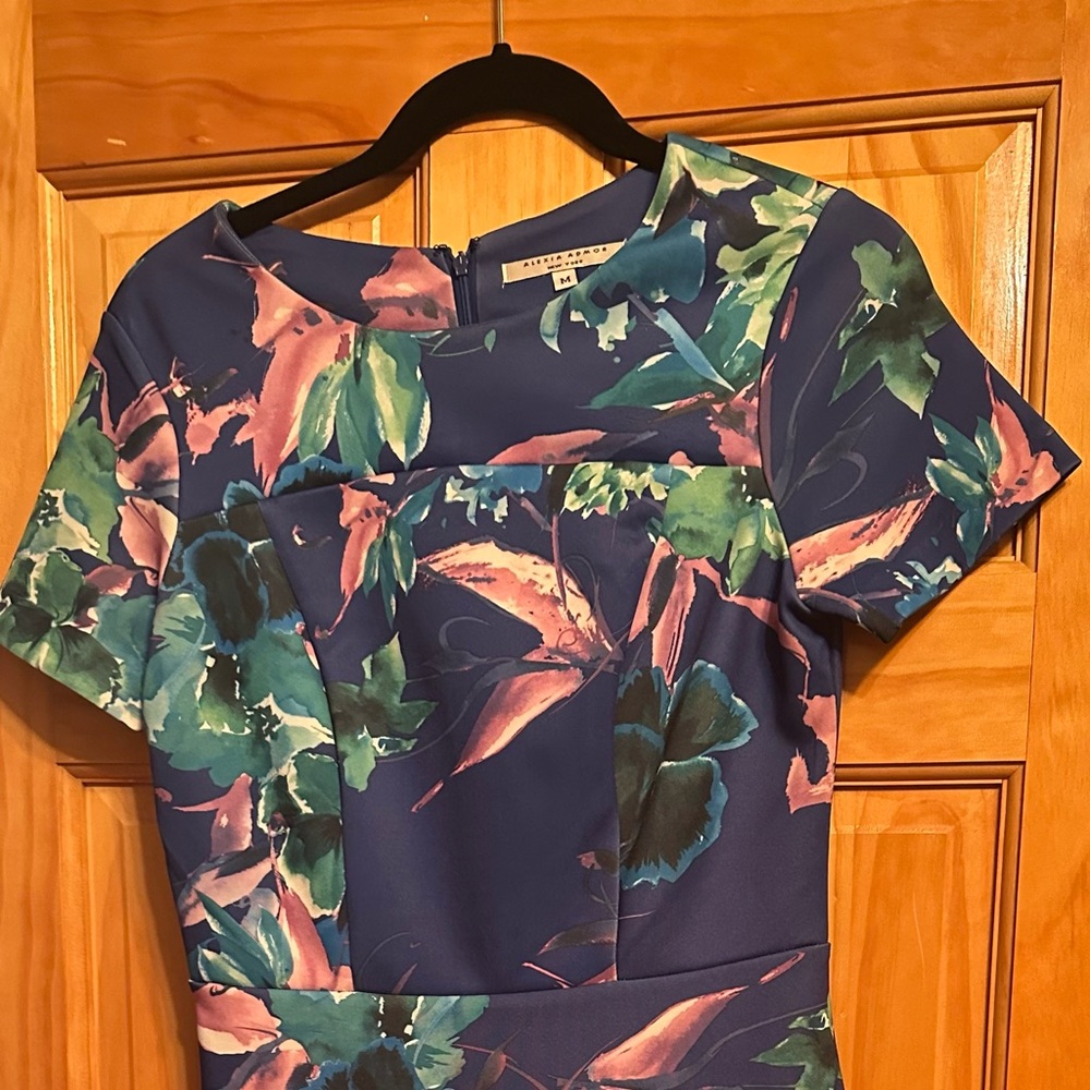 Multi color Alexia Admor midi dress